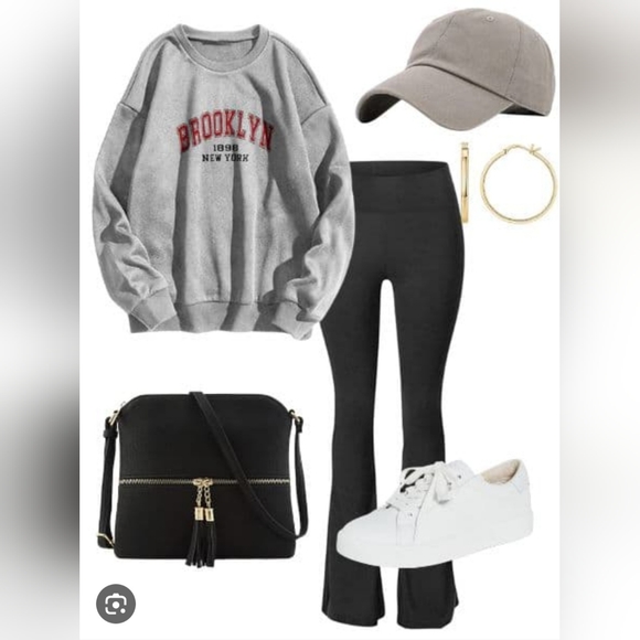 90 Degree by Reflex- FLARED Leg - Boot Cut Leggings - Picture 11 of 12